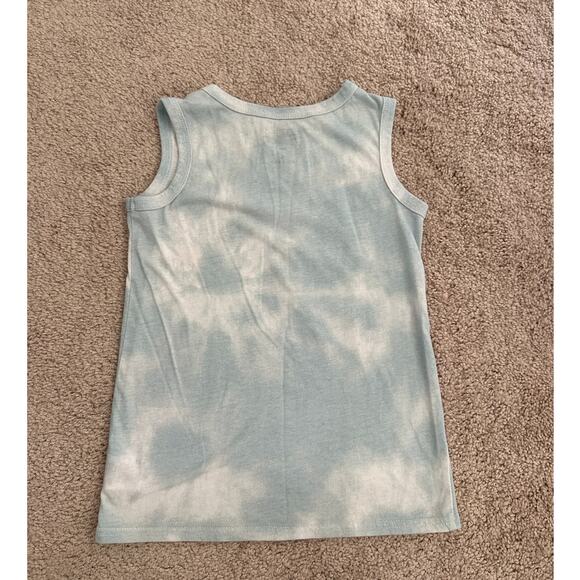 Sonic the Hedgehog blue tie dye tank top, kids size small - Picture 2 of 5